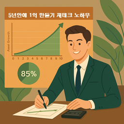 5년 안에 1억 만들기 재테크 노하우